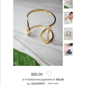 Bracelet in silver not gold